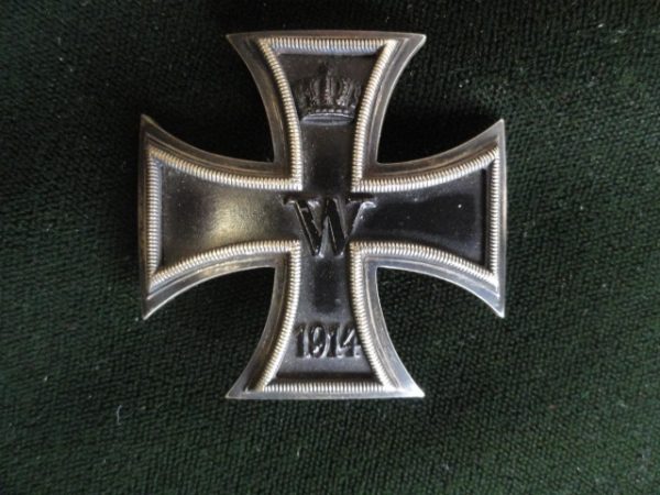 1914 Vaulted Iron Cross 1st Class (#29023)